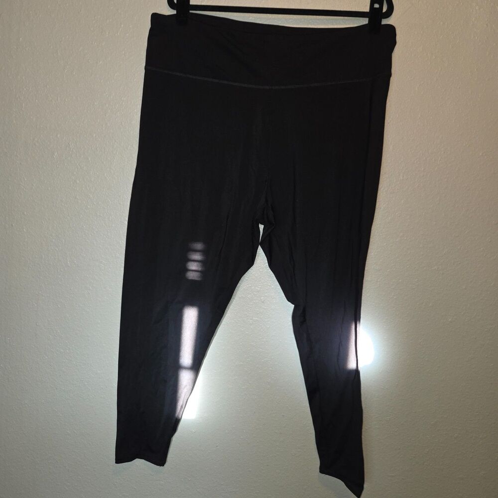 Maurices Black High-Waisted Leggings Plus Size 2X - Soft Stretch Activewear